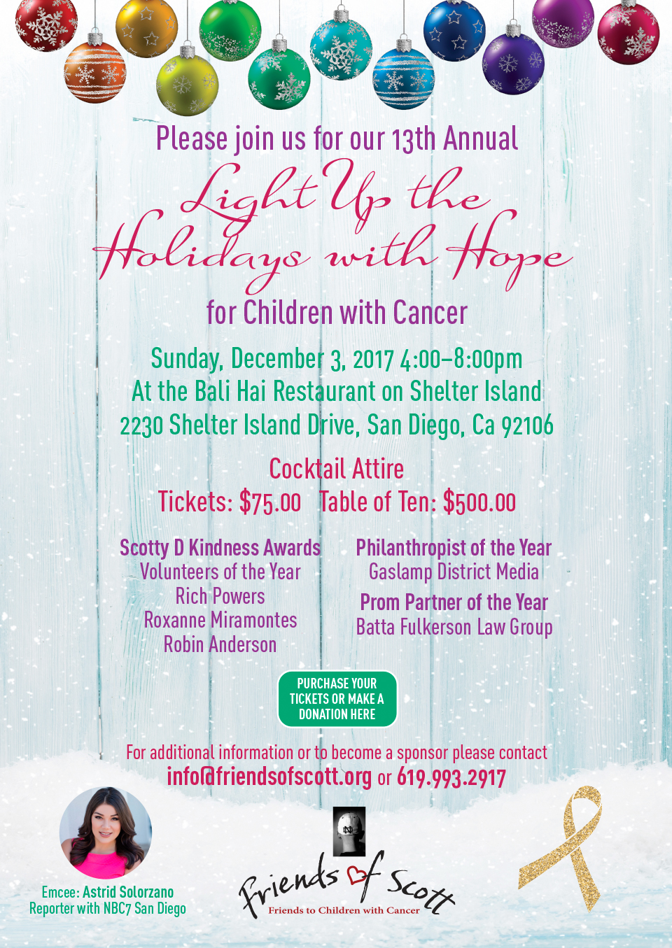 2017 Holiday for Hope