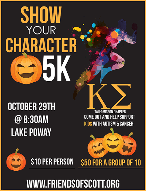 Show Your Character 5k