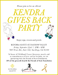 Kendra Gives Back Party